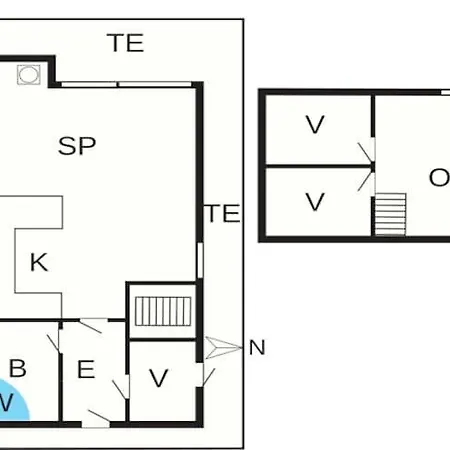 Three-bedroom In Knebel 28 Skødshoved Strand